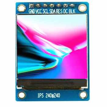 1,3-Инчов IPS HD TFT ST7789 Устройство IC 240*240 7PIN с 4-кабелен Сериен порт SPI 3,3 12PIN За Raspberry PI R3 Изображение