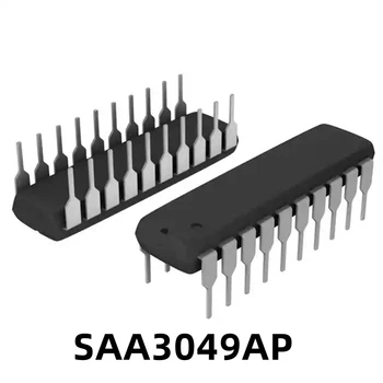 1 бр. нов оригинален инфрачервен декодер дистанционно управление SAA3049AP SAA3049P IC Изображение