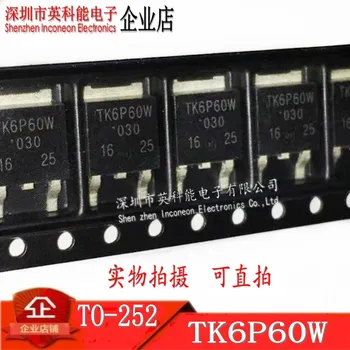 100% чисто Нов и оригинален TK6P60W TO-252 N 600V 6.2 A MOS 5 бр./лот Изображение