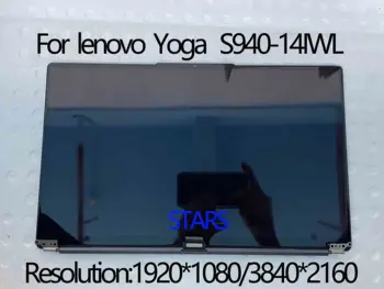 14,0-Инчов Сензорен Екран за лаптоп Lenovo Yoga S940-14IWL FHD ИЛИ UHD Lcd 14,0-Инчов Сензорен Екран за лаптоп в горната половина на Комплекта в събирането на Изображение