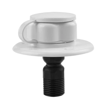 19 mm Едностранно всмукателния клапан за вода Gravity City, капачката на резервоара люк за прясна вода, пластмасов за автофургона с ремарке Изображение