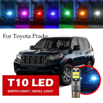 1бр T10 Чист Предна Странична Лампа Създател Светлина За Паркиране Toyota Prado Изображение
