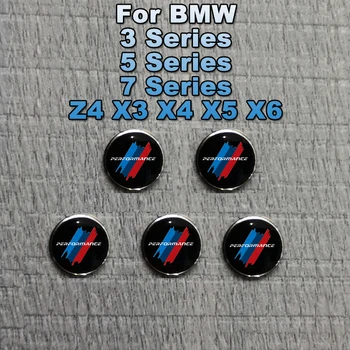 5 бр./лот 11x11 мм Дистанционно Автомобилен Ключ Значка Емблема на Алуминий МЕТАЛ Лого Замяна за BMW 3 Серия 5 И Серия 7 Серия Z4 X3 X4 X5 X6 Изображение