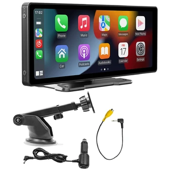9,3-инчов Автомобилен Сензорен екран, Безжичен CarPlay Android Auto Кола преносимо радио Bluetooth MP5 B5303 Изображение