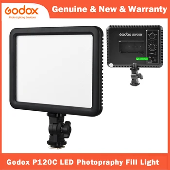 Godox P120C led лампа Ultra Slim Studio Continuous 3300 K ~ 5600 K на камера, led лампа за видеозаснемане за камера DV Камери Изображение