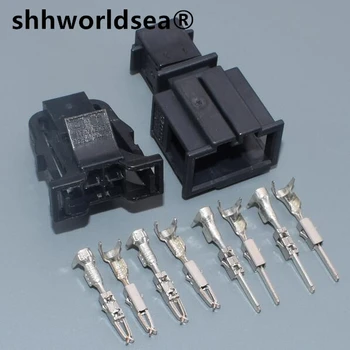 shhworldsea 4 Pin 3B0 972 732 3B0972732 3B0972722 Съединители на Задния Стоп на Колата е Автоматичен Съединител на Електрически Проводник, За VW Audi Изображение
