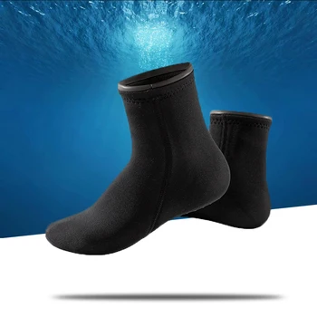 (US35-47) 3 мм неопренови чорапи за гмуркане, нескользящие плажни обувки, костюми, обувки за водни спортове, Чорапи за гмуркане, чорапи за сърфиране за възрастни Изображение