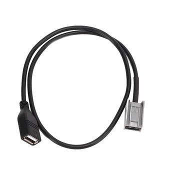 USB Кабел-адаптер за Авто аудио USB кабел-адаптер MP3 WMA WAV, щепсела и да играе Замяна на MITSUBISHI ASX, Outlander Lancer Изображение