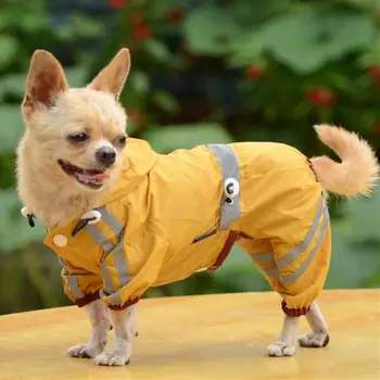 Водоустойчив дрехи за малки кучета, дождевики за домашни любимци, яке, дъждобран за кученца, Дрехи за yorkshires и чихуахуа, Стоки за домашни любимци 30S2 Изображение
