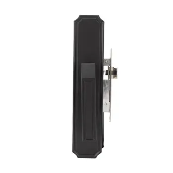 Вратата дръжката от здрава алуминиева сплав с антиоксиданти Лесен монтаж Директно врата лост с 3 ключовете, за ремонт Изображение
