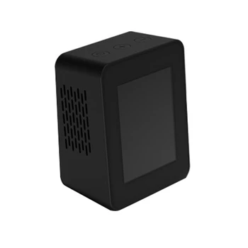 Детектор за въглероден диоксид HCHO TVOC CO2 TEMP HUMI Детектор LCD дисплей Smart Life APP Черен Изображение