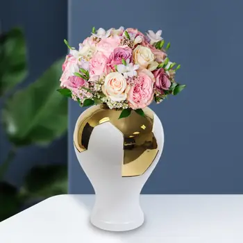 Контейнер за банките с джинджифил, резервоар за съхранение, ваза за цветя в центъра на масата, за дома, настолна договореност в хола Изображение