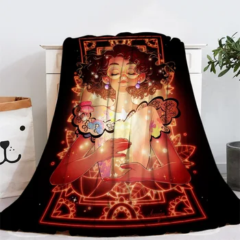 Мультяшное Магическо дизайнерско одеяло за пълен украса на къщата, детско Детско одеало за диван с 3D дигитален печат 