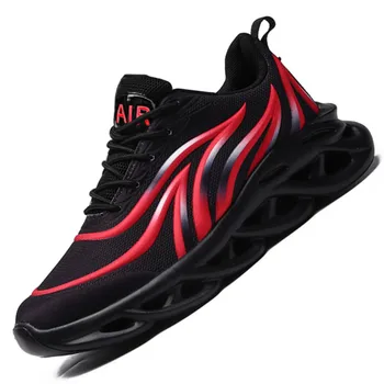 Мъжки спортни обувки за бягане 2022, Удобен тенденция, Леки обувки за ходене, дишащи Salomones Zapatillas, ежедневни маратонки за бягане 39-47 Изображение