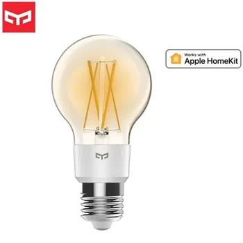 Най-новата интелигентна led лампа с нажежаема жичка Yeelight E27 с регулируема яркост, энергосберегающая умна лампа за Apple Homekit Изображение