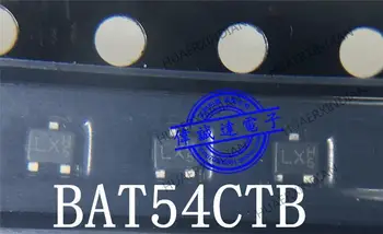 Нов оригинален BAT54CTB T/R printing LX SOT-523 1  Изображение