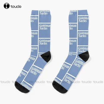 Нови Чорапи с логото на Goldman Sachs, Работни Чорапи, Персонални Чорапи за възрастни Унисекс по Поръчка, Популярни Подаръци Изображение