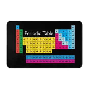Периодичната таблица 3 размери на Домашен килим Килим за стаята Химически вещества, Атоми, Молекули учен Периодичната таблица на периодичната химия Изображение
