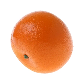 Реалистична имитация на изкуствен портокал, подправени плод Disply Home Party Display Decor Изображение