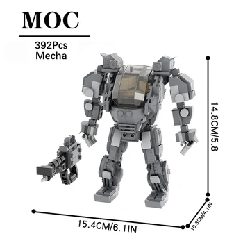 Серия от филми MOC1149 MOC Bricks Робот-робот, Съвместими фигурки, Строителни Блокчета, Играчки За Деца, Украса за момчета, Направи си САМ Изображение