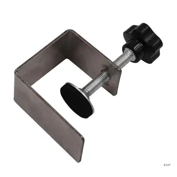 Тежкотоварни G-образни коментари G-образна скоба САМ Плотницкое Зажимное устройство от неръждаема стомана 2x2x2,8x1,4 инча/2,8x2,2x3,2x2 инча Изображение