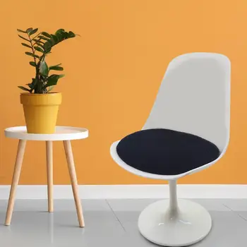 Функционално миниатюрни стол с нежна текстура, стол с широко приложение, аксесоари за 3D куклена къща, Мини Кръгло кресло Изображение